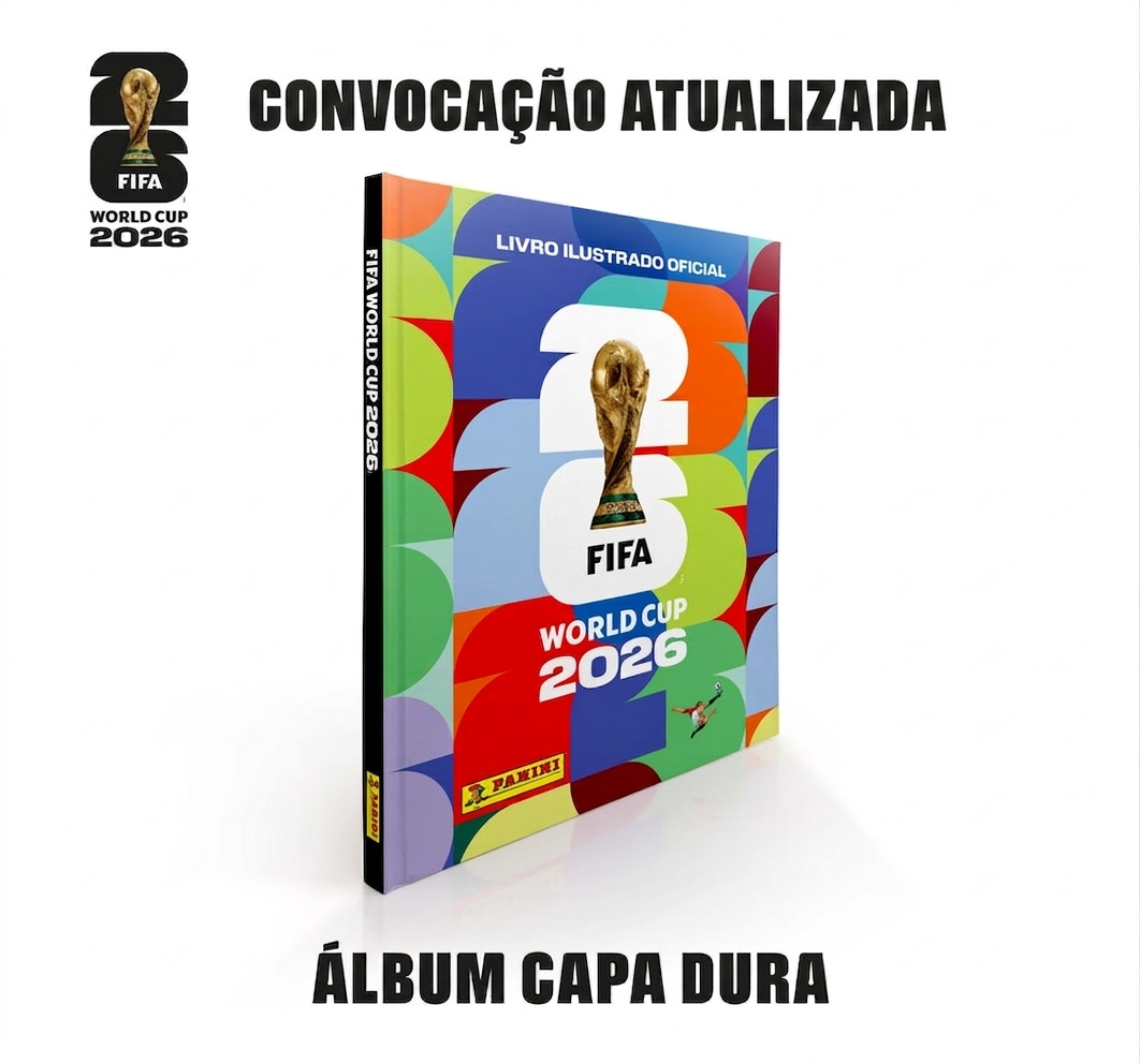 Álbum Capa Dura 2026 Convocação Atualizada