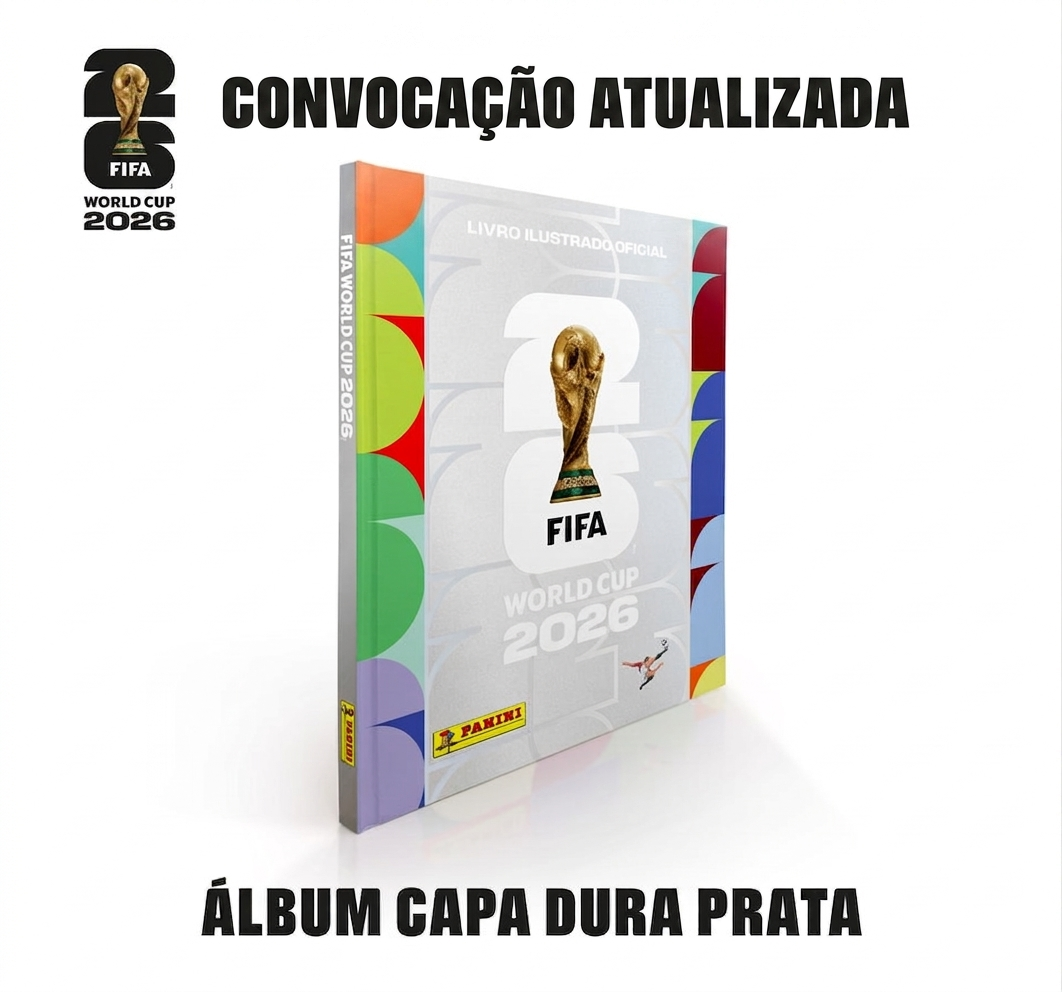Álbum Capa Dura Prata 2026 Convocação Atualizada