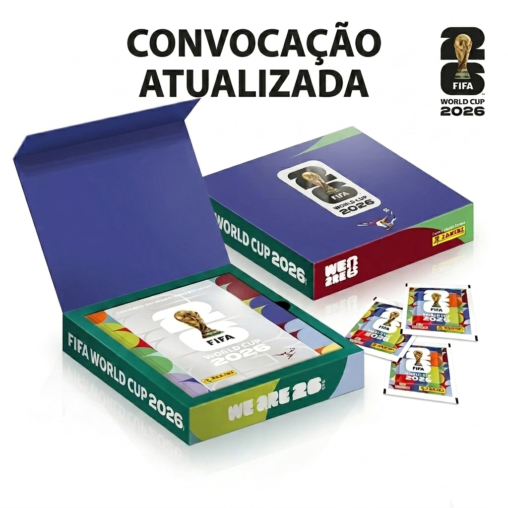Box Premium Imã — Capa Dura Prata + 40 Envelopes